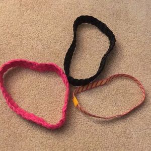 Three headbands